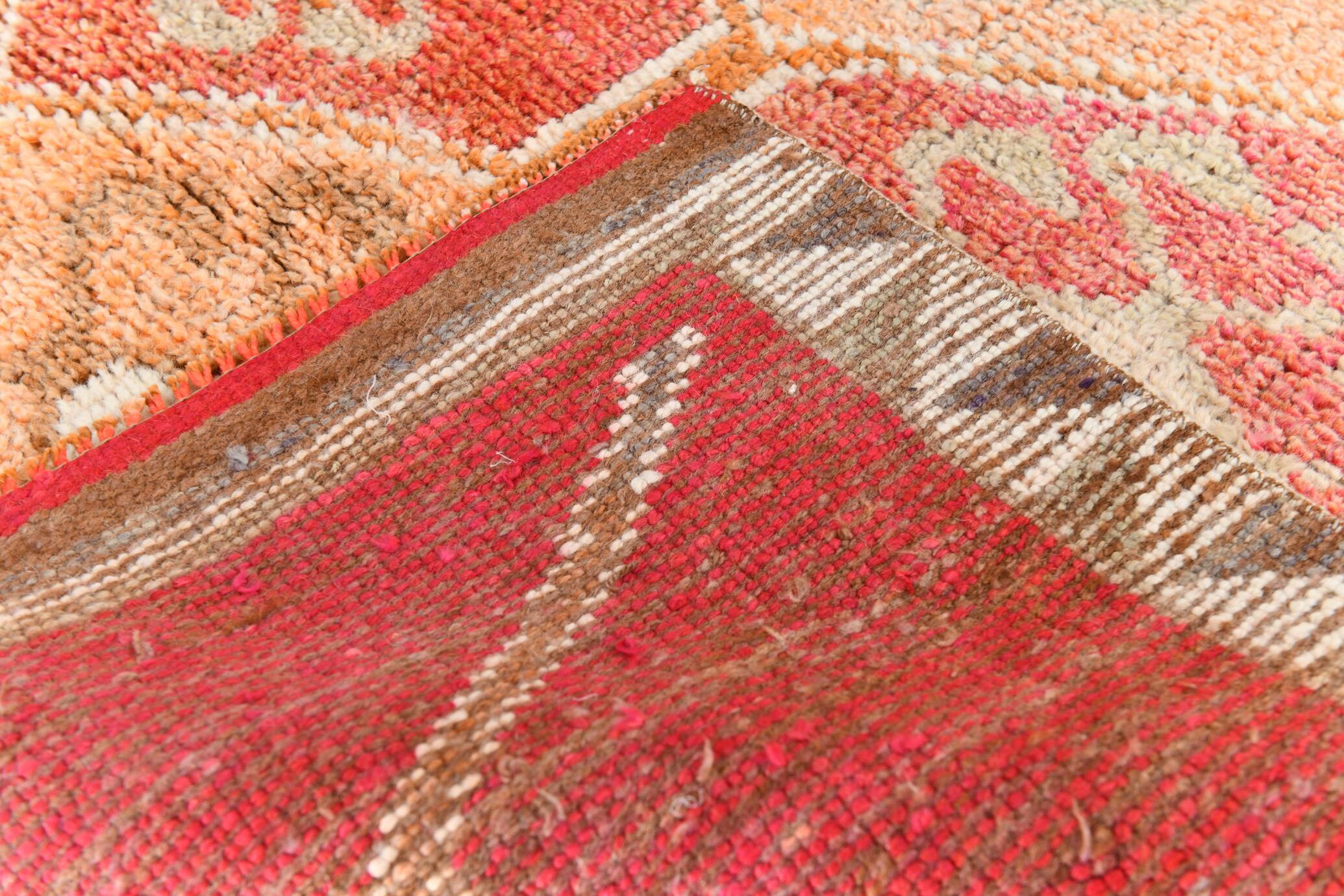 3x10 Soft Pink Runner Rug, Pastel Orientel Runner, 95x294Cm