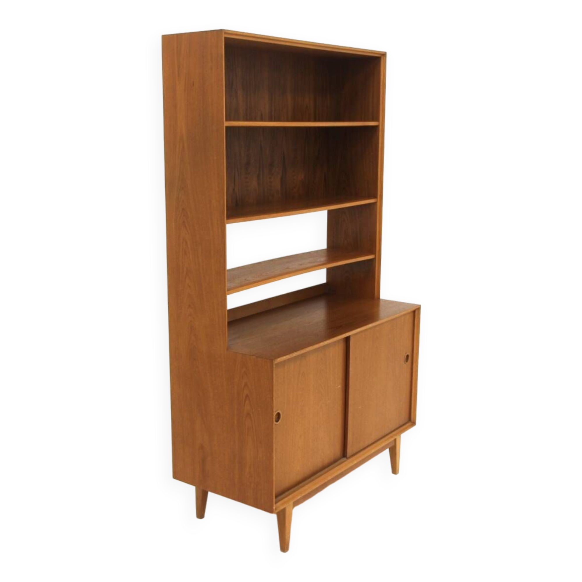 Scandinavian teak bookcase, Sweden, 1960