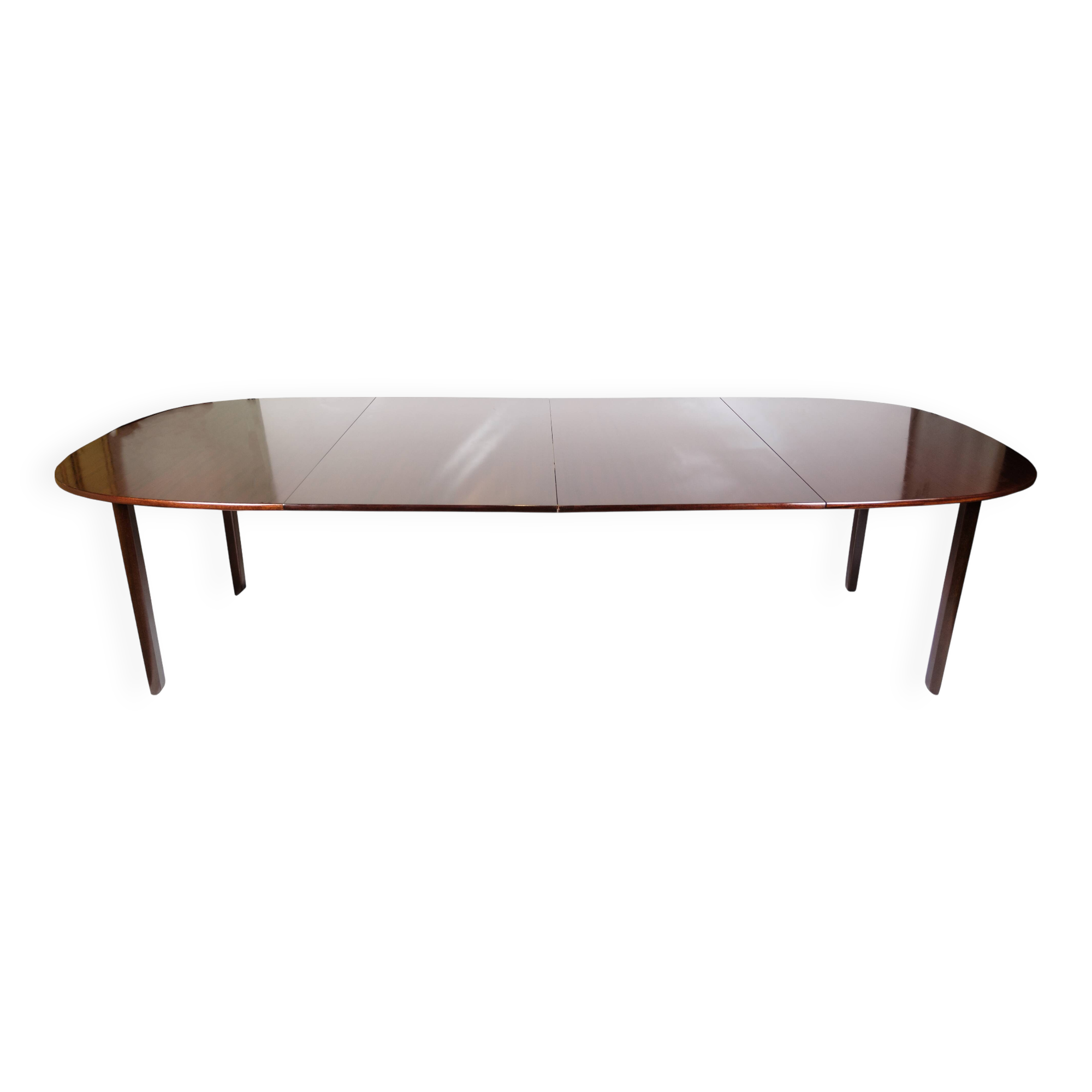 Dining Table Made In Mahogany By Ole Wanscher For P. Jeppesen From 1960s