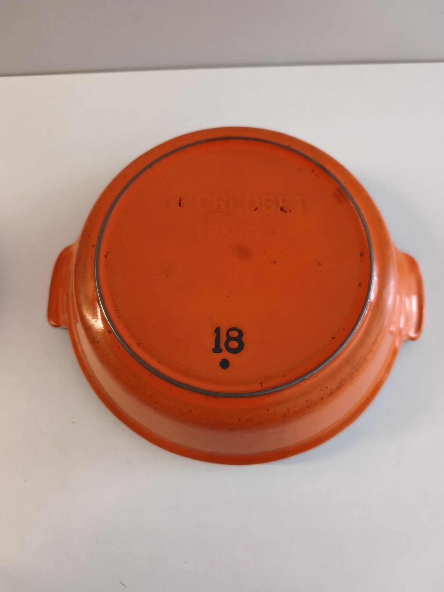 Set of 2 Le Creuset enamelled cast iron baking dishes – Volcanic Orange