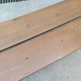 Paire de bancs de ferme