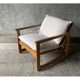Fauteuil lounge scandinave, 1960s