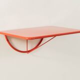 "Ted" wall mount Folding Table by Niels Gammelgaard