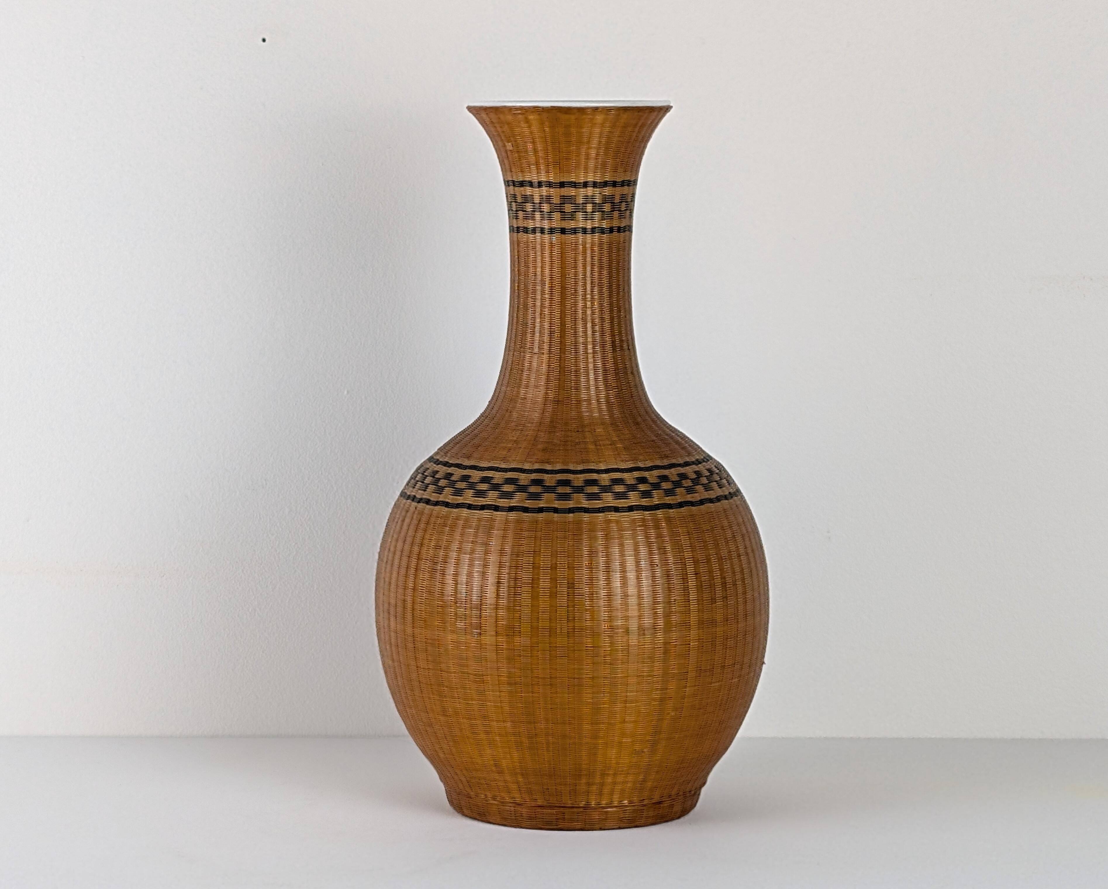 Chinese bamboo vase