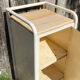 Small metal and wood furniture