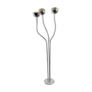 lampadaire chromé italien
