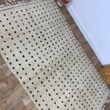 Tapis berbère a pois fait main 250 X 150 CM
