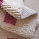 Pink Berber Rug - 303 x 197 cm