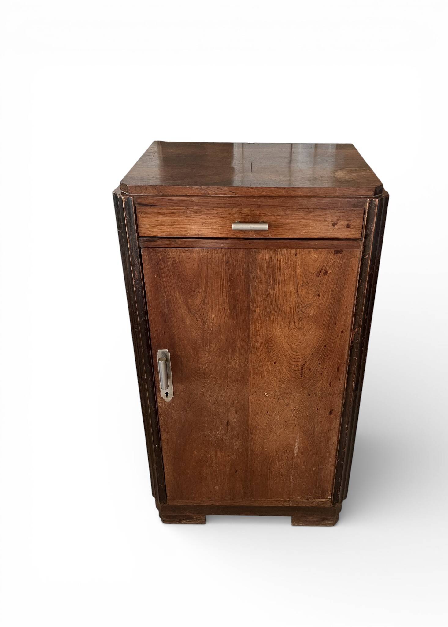 Art déco, meuble confiturier placage palissandre vers 1930