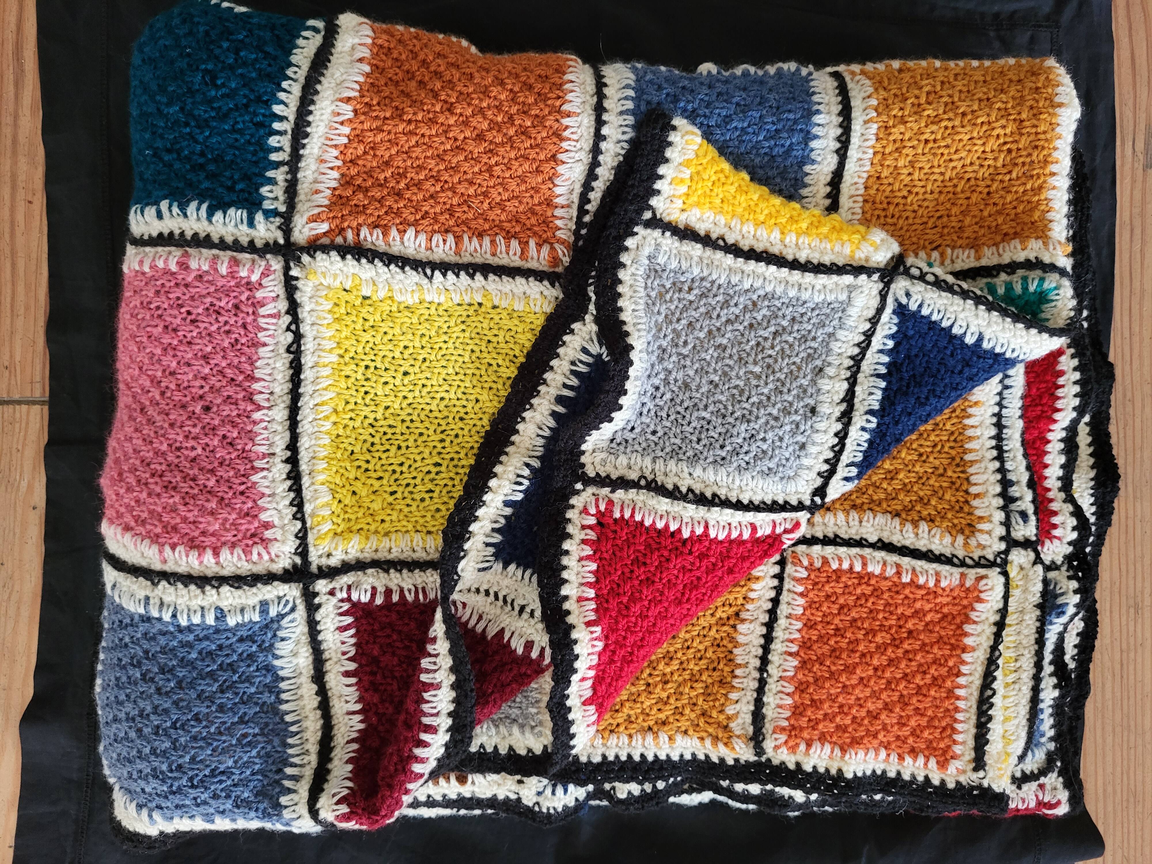 Vintage crochet cover