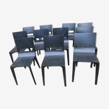 Set de 11 chaises Baumann