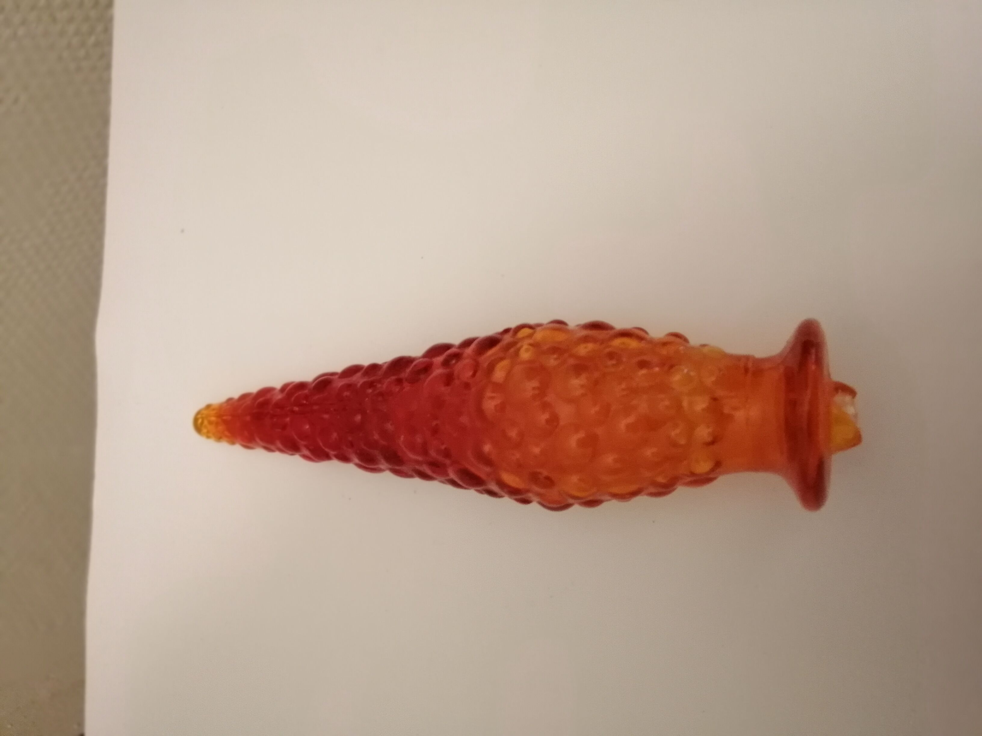 Red italian decanter