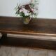 Oak coffee table 19th century