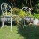 Chaises en fer forgé 1950