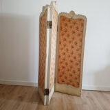 Wood and fabric screen