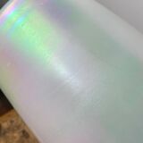 Iridescent glass vase