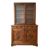 Antique carved solid wood sideboard