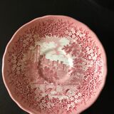 pink English tea service
