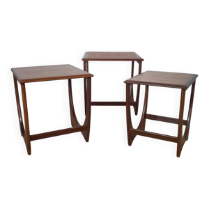 Tables gigognes scandinave - teck