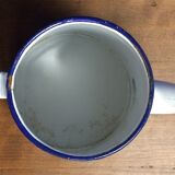 Enamelled kitchen coffee maker, ladle holder, spice jars set