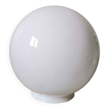 Vintage white opaline round lamp globe pendant ceiling lamp