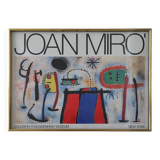 Joan Miró, Exhibition Poster Solomon R. Guggenheim Museum, Nowy Jork, Framed
