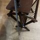 Porte revues vintage en bois - années 50-60