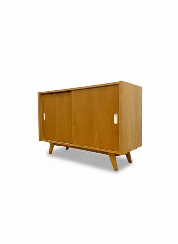Mid-century sideboard by Jiří Jiroutek for Interiér Praha, Czech design, 1960s