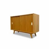 Mid-century sideboard by Jiří Jiroutek for Interiér Praha, Czech design, 1960s