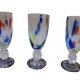 3 verres à pied