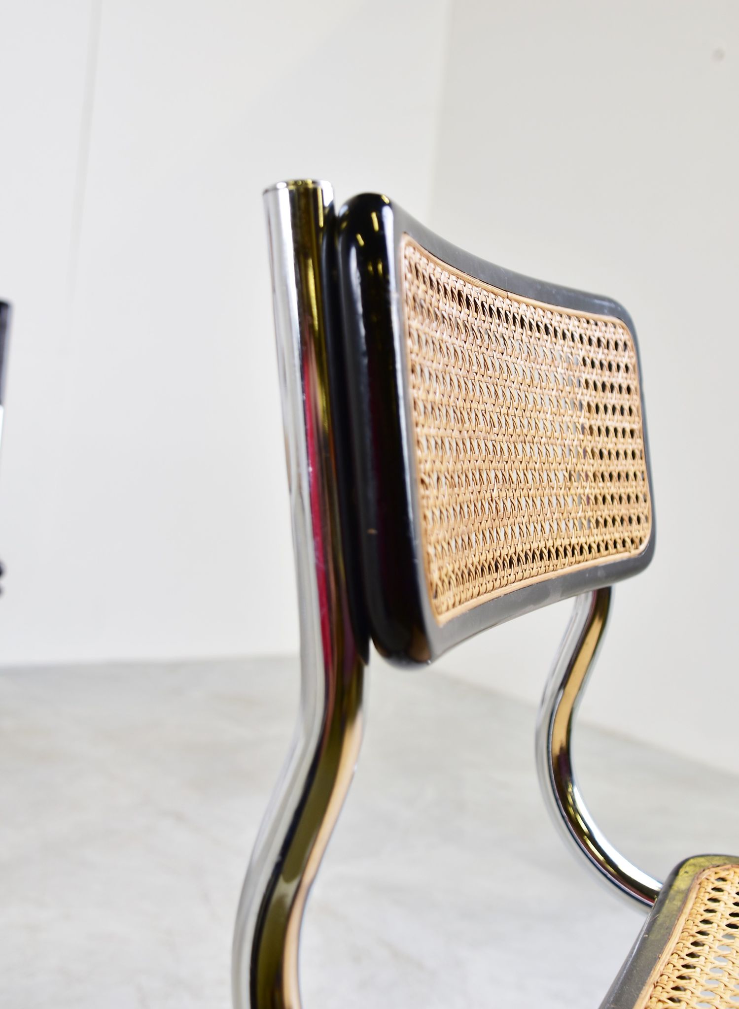 Vintage bauhaus style dining chairs, 1960s