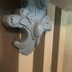 Old wooden fronton