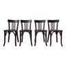 Set of 4 Baumann bistro chairs