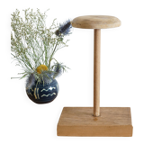 Porte-chapeau en bois vintage