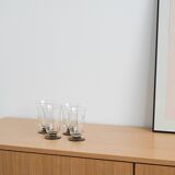 Set of four glasses, Danish design, 1970s, manufactured in Denmark