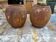 Pair of Art Deco Cast Iron Vases from Charleville-Mézières