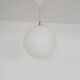 Peill and Putzler glass globe, pendant light, Germany 1970's