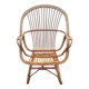Fauteuil en rotin vintage