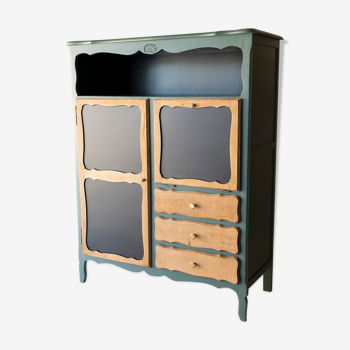 Storage furniture with wardrobe