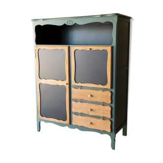 Storage furniture with wardrobe