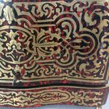 Cellar with complete liquor in marquetry Boulle box Napoleon III XIX century