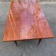 Table à manger scandinave extensible bois et palissandre laquée 230cm