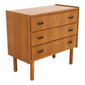 Scandinavian teak chest of drawers, Sweden, 1960