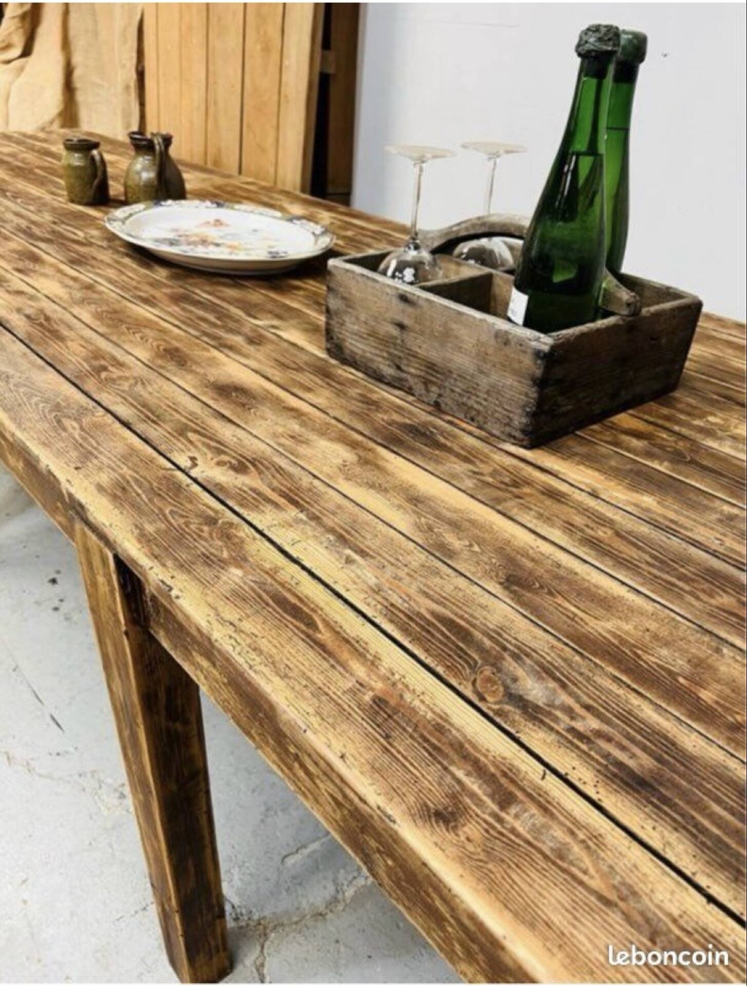Old large tavern table