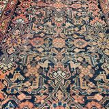 Tapis ancien persan Malayer Hamadan couloir 90x500 cm