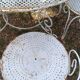 Garden furniture in iron