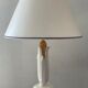 Lampe Épi en céramique vintage années 70
