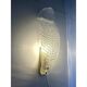Luxury Italian Murano Glass Leaf Wall Lights – Venetian White, Pair