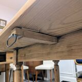 Farmhouse Table with Drop Leaf