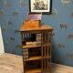 Large antique revolving bookcase